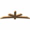 Ekena Millwork Alberta Smooth Timber Gable Bracket, Western Red Cedar, 84"W x 28"H x 3 1/2"D x 5 1/2"F, 8/12 Pitch GBW084X28X0406ALB00SWR - alternate 4